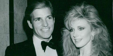 Morgan Fairchild and her ex-husband